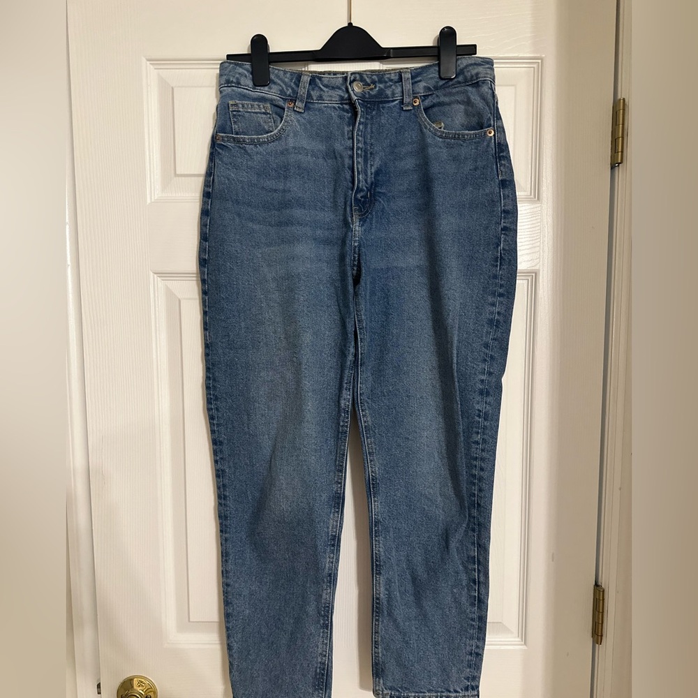 H&M Light Blue Denim Jeans high rise